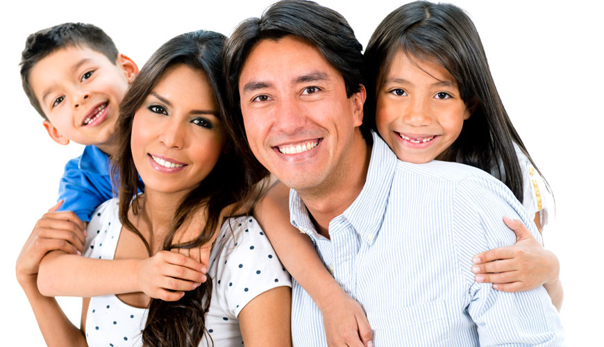 Family Smiling 